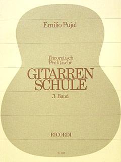Theoretisch-praktische Gitarrenschule Band 3 - Band 3 - kytara učebnice